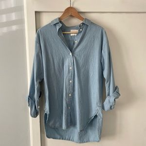 J. Crew Light Blue Button-Up Shirt
